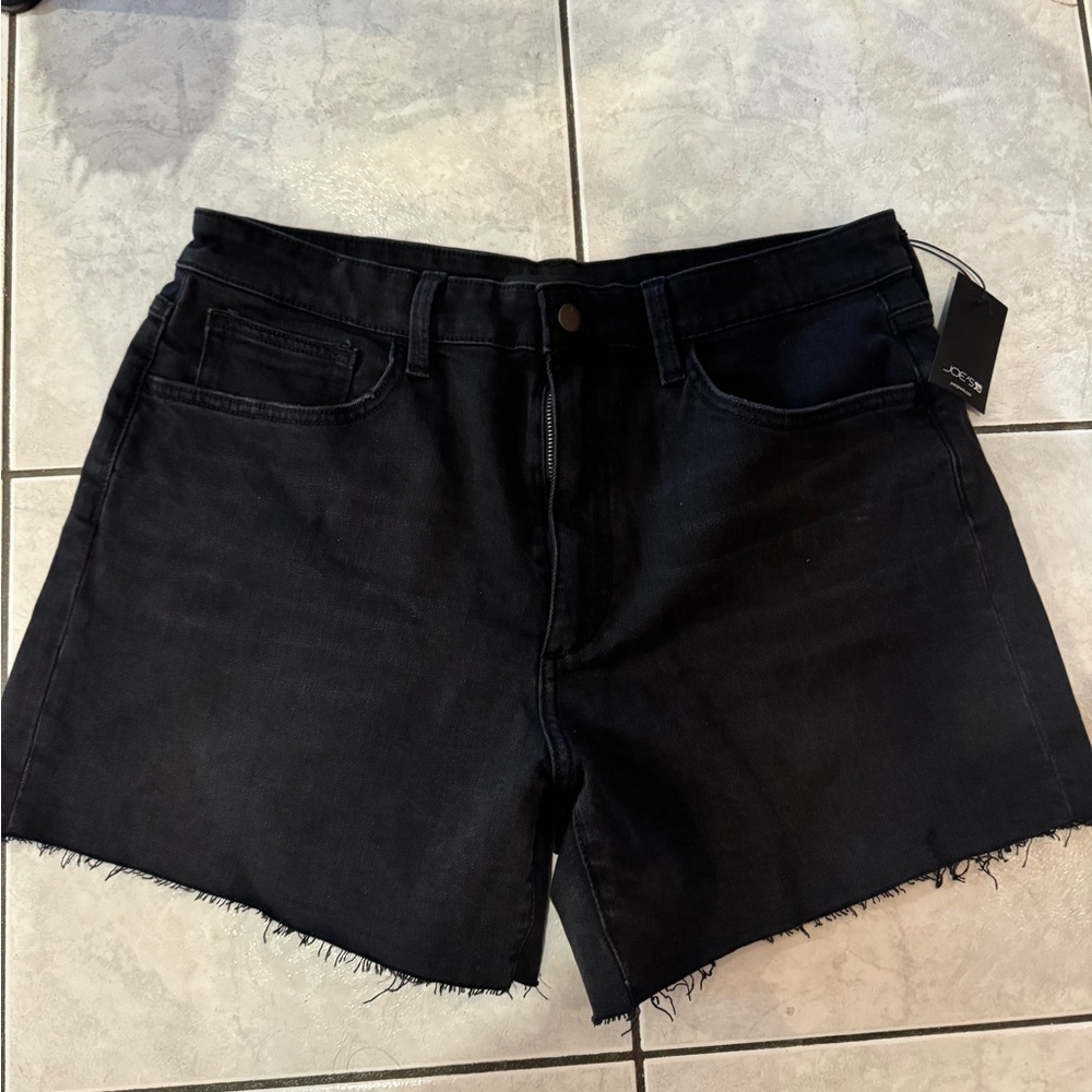Joe's Jeans Black Denim Shorts